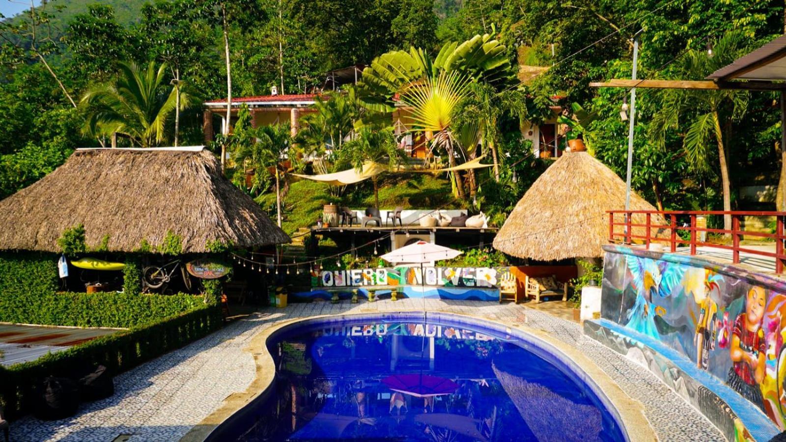 Vinas Hotel Lanquin Exterior photo
